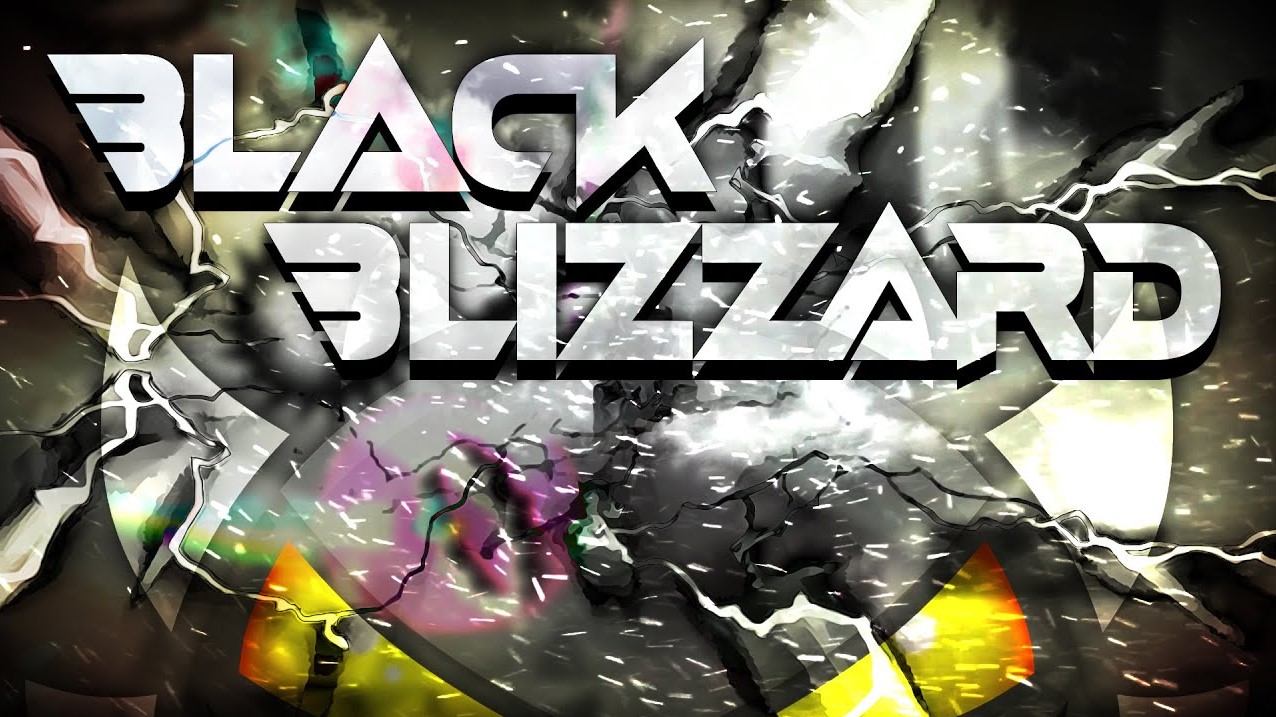 Geometry Dash Level Black Blizzard Challenge - Play Geometry Dash Level  Black Blizzard Challenge On Geometry Dash