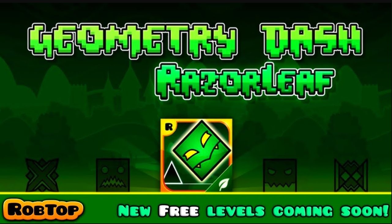 Geometry Dash Razor Leaf - Play Geometry Dash Razor Leaf On Geometry Dash