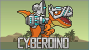 CyberDino T-Rex vs Robots