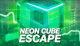 Neon Cube Escape - Story Pixel Avoid-Em-Up