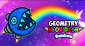 Geometry Neon Dash Rainbow