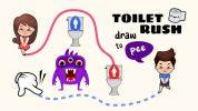 Toilet Rush Draw Puzzle